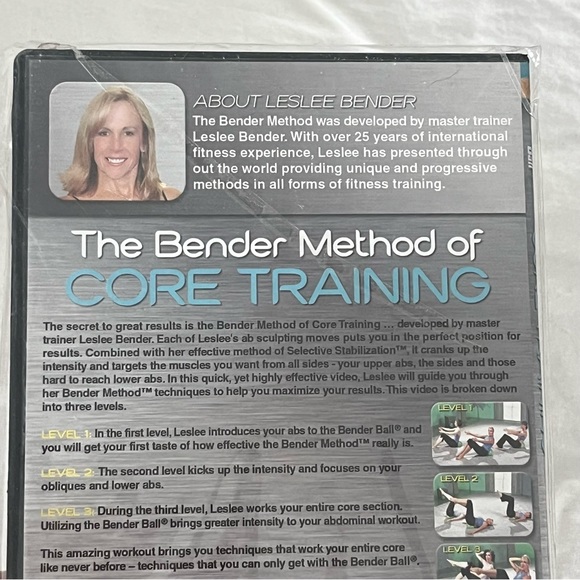 BENDER BALL METHOD OF CORE TRAINING & Strong Healthy Back DVDs - Picture 7 of 8